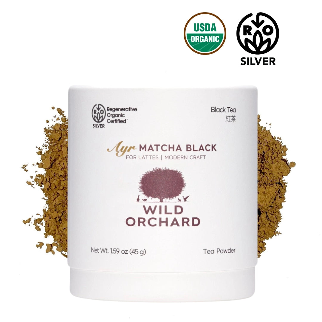 Regenerative Black Matcha